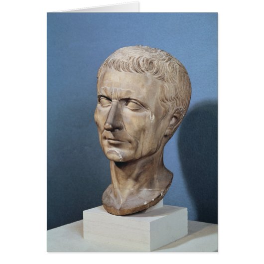 Bust of Julius Caesar Cards (Front)