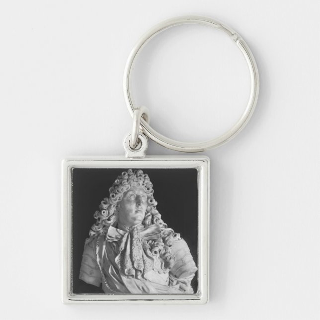 Bust of Louis XIV  1679 Keychain (Front)