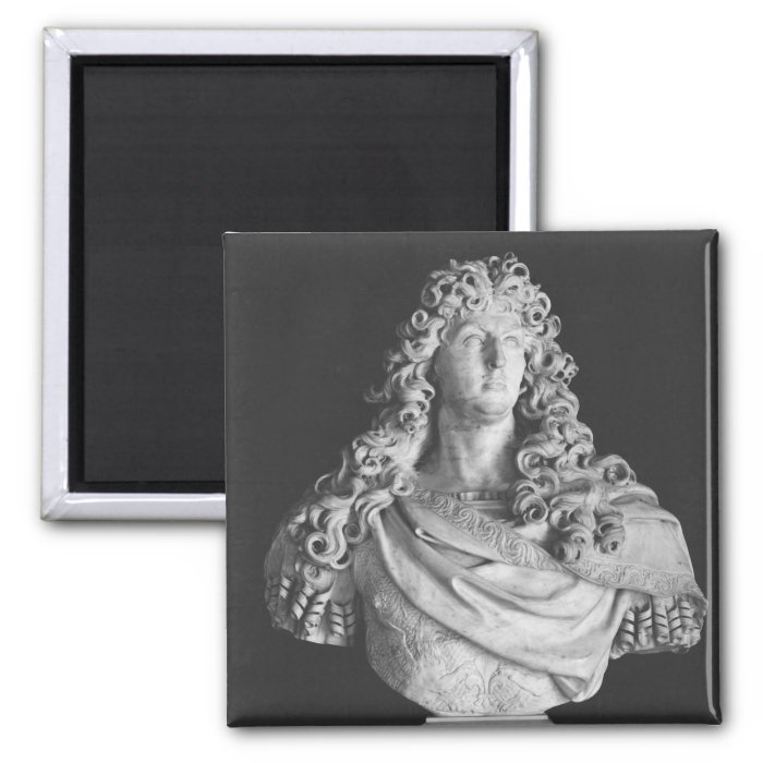 Bust of Louis XIV  c.1678 81 Refrigerator Magnet