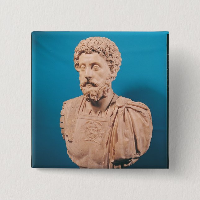 Bust of Marcus Aurelius Button (Front)