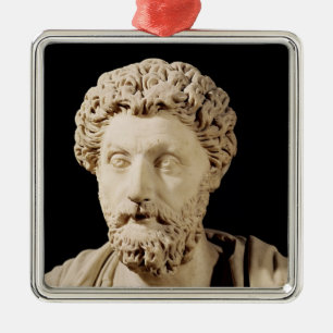 Bust of Marcus Aurelius Metal Ornament