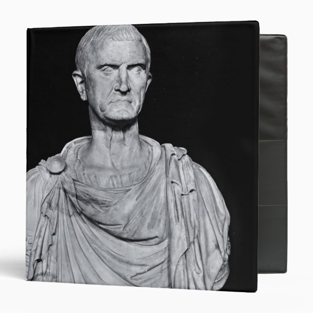 Bust of Marcus Licinius Crassus 3 Ring Binder (Front/Inside)