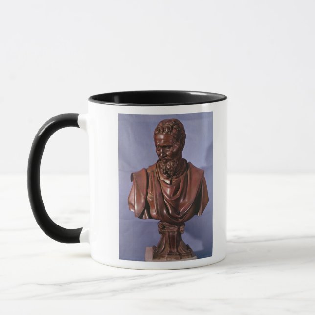 Bust of Michelangelo Buonarroti Mug (Left)