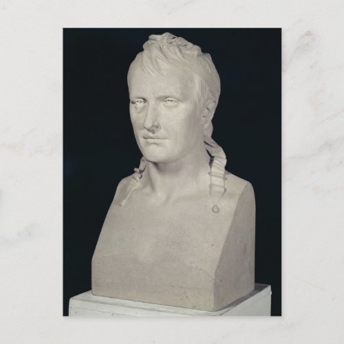 Bust of Napoleon I  1806 Postcard