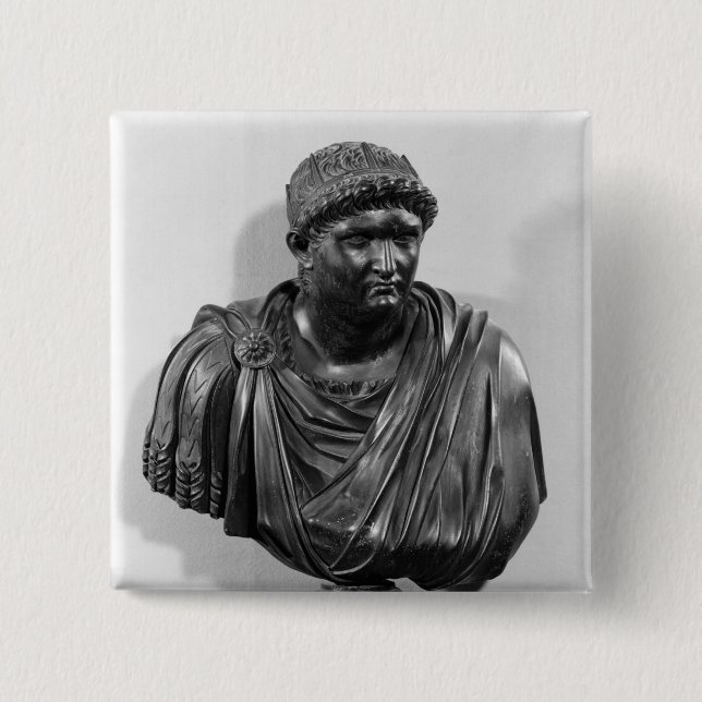 Bust of Nero , copy of an original Pinback Button (Front)