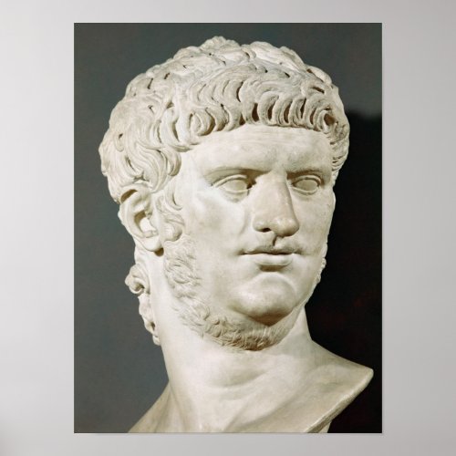 Bust of Nero Poster