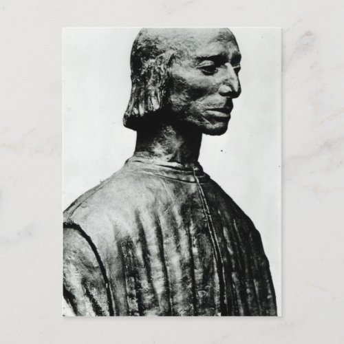 Bust of Niccolo Machiavelli Postcard