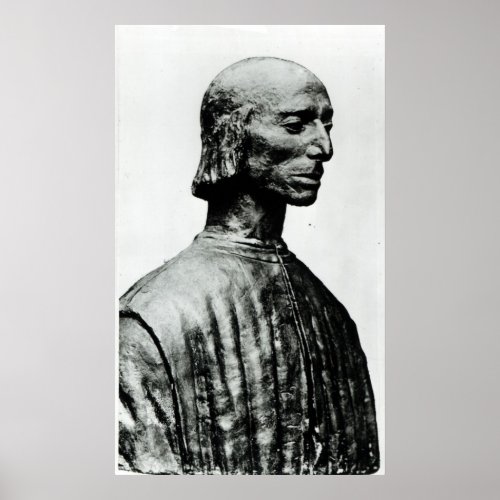 Bust of Niccolo Machiavelli Poster