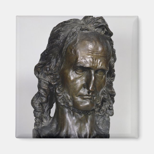Bust of Nicolo Paganini  1830 Magnet (Front)