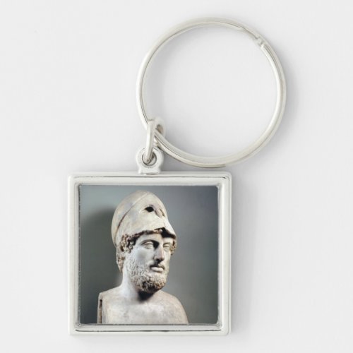 Bust of Pericles  copy of a Greek original Keychain
