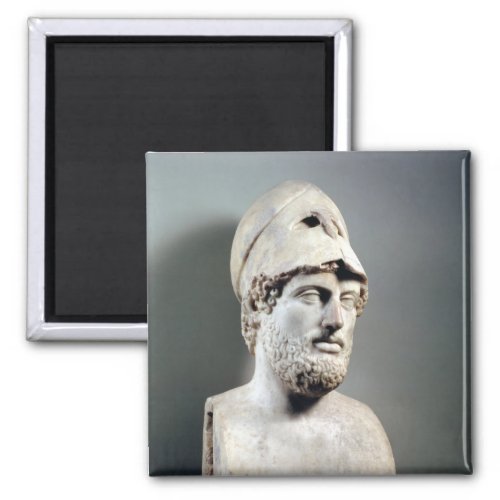 Bust of Pericles  copy of a Greek original Magnet
