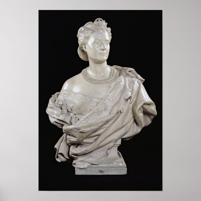 Bust of Princess Mathilde  c.1862 63 Poster