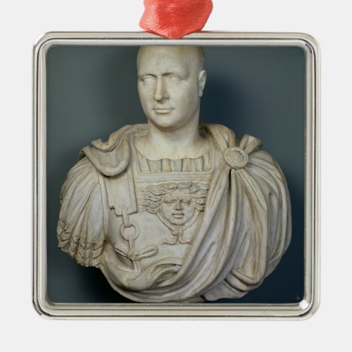 Bust of Publius Cornelius Scipio Africanus Metal Ornament