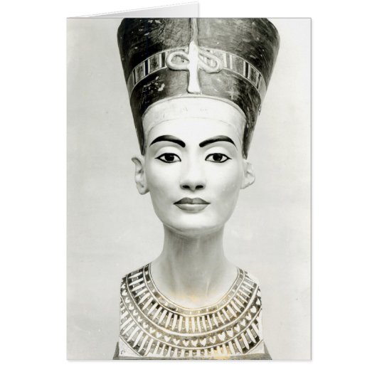 Bust of Queen Nefertiti Cards (Front)