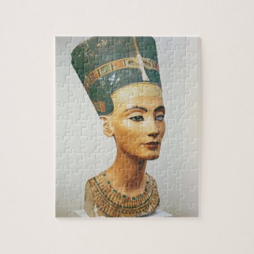 Bust of Queen Nefertiti from the studio of the sc Jigsaw Puzzle