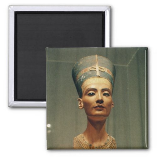 Bust of Queen Nefertiti front view Magnet
