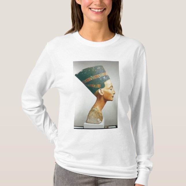 Bust of Queen Nefertiti, side view, from the studi T-Shirt (Front)