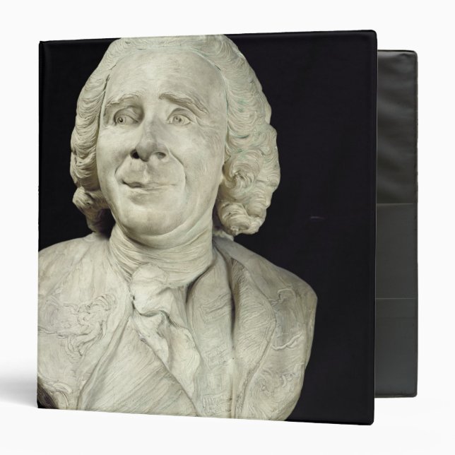 Bust of Rene Antoine Ferchault de Reaumur  1751 Binder (Front/Inside)