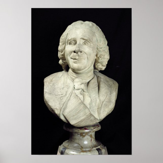 Bust of Rene Antoine Ferchault de Reaumur 1751 Poster (Front)
