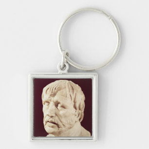 Bust of Seneca Keychain