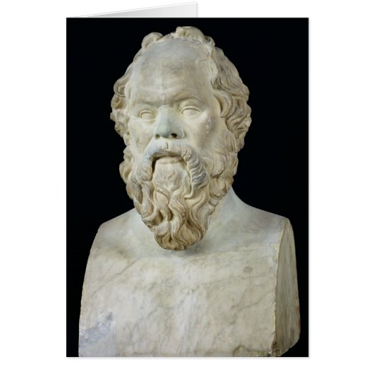Bust of Socrates Cards (Front)
