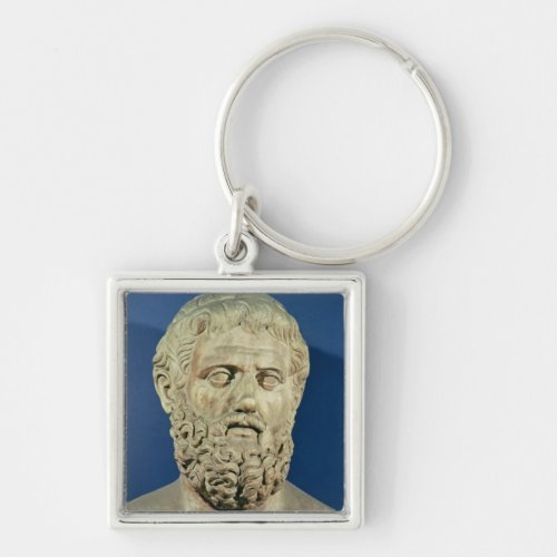 Bust of Sophocles Keychain