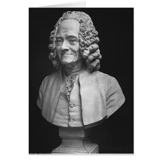 Bust of Voltaire Cards (Front)