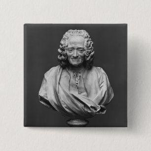 Bust of Voltaire Pinback Button