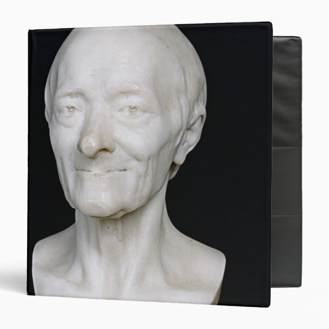 Bust of Voltaire  without his wig, 1778 Binder (Front/Inside)