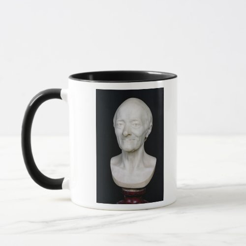 Bust of Voltaire  without his wig 1778 Mug