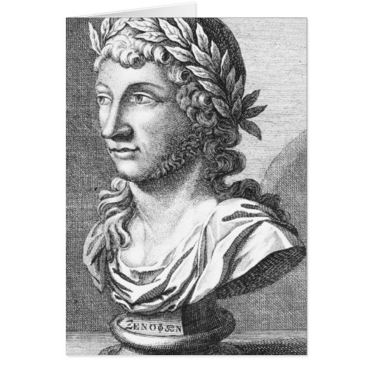 Bust of Xenophanes Cards (Front)