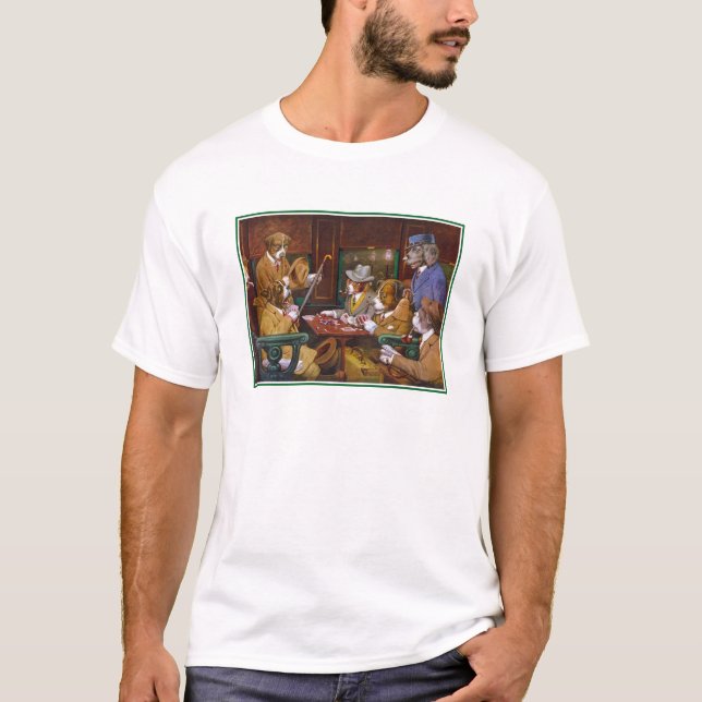 Busted! ("His Station and Four Aces") T-Shirt (Front)