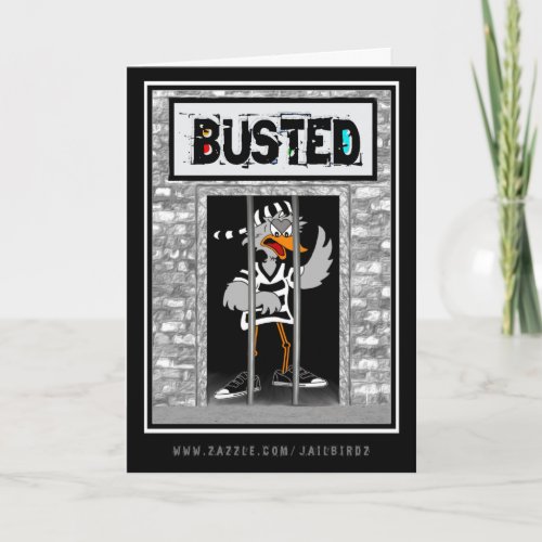 Busted Thinking of youobviously Card