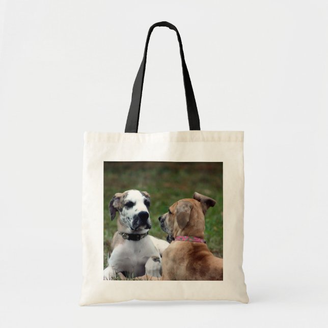 buster and jade 3 tote bag (Front)