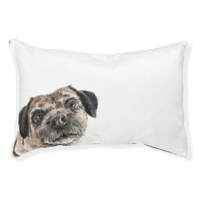 Buster, Border terrier Pet Bed (Front)