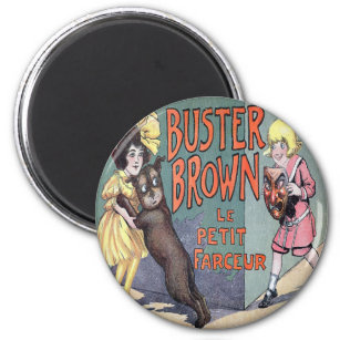 Buster Brown Magnet