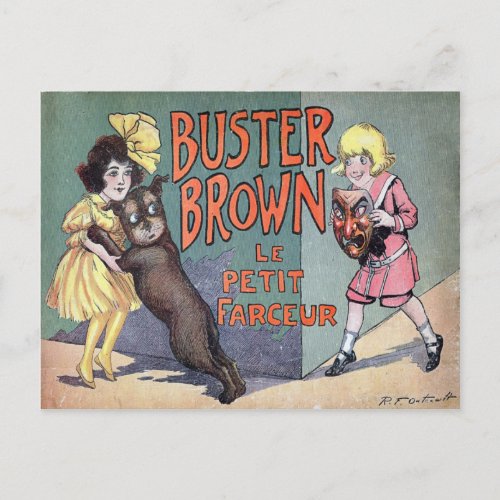 Buster Brown Postcard