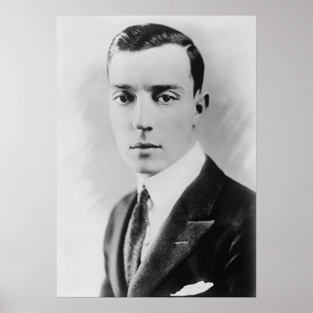 Buster Keaton – The Great Stone Face Poster (Front)