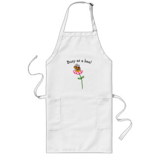 Busy as a bee adult apron