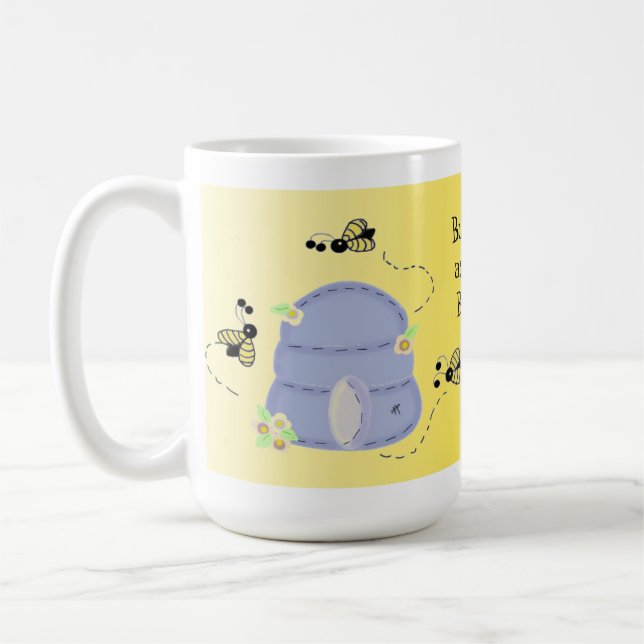 Busy as a Bee Coffee Mug (Left)