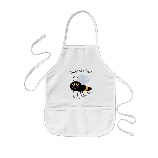 Busy As A Bee - kid's apron. Kids' Apron (Front)