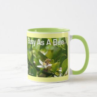 Busy as a Bee - Ringer Mug