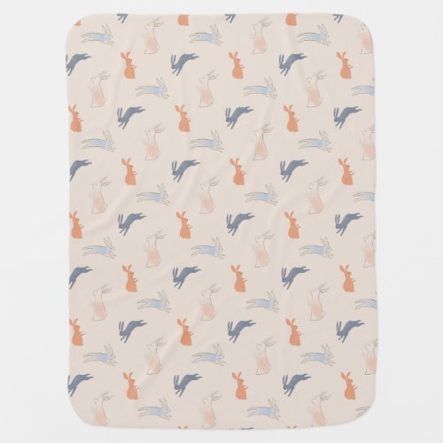 Busy baby small bunnies blanket