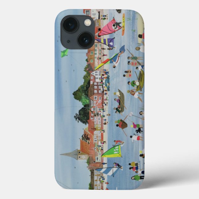 Busy Beach Case-Mate iPhone Case (Back)