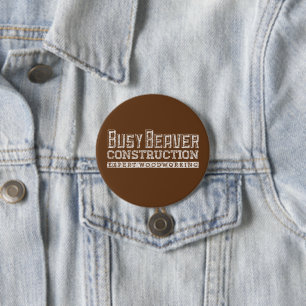 Busy Beaver Construction White Gfx Button