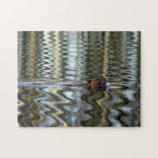 Busy beaver jigsaw puzzle (Horizontal)