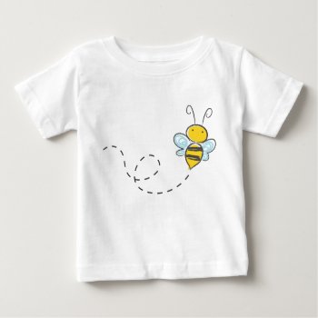 Busy Bee Baby T-shirt by MissMatching at Zazzle