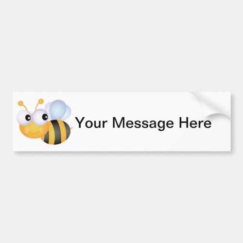 Busy Bee Bumper Sticker