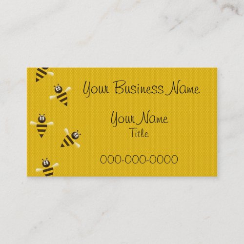 Busy Bee Business Card