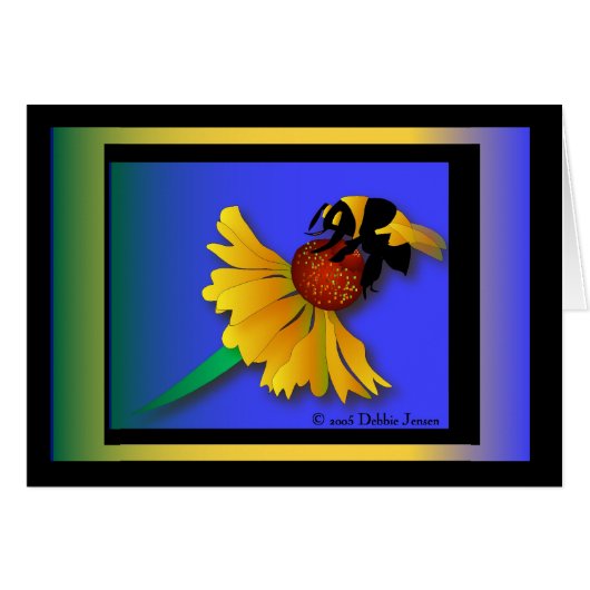 Busy Bee by Debbie Jensen Cards (Front Horizontal)
